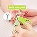 Baby Nail Kit,Baby Manicure Kit and Pedicure kit with Cute Case,Baby Nail Clippers, Scissors, Nail File & Tweezers, Baby Nail File & Tweezer for Newborn, Infant & Toddler (Yellow)