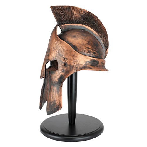 Design Toscano Templerritterhelm - Detailgetreue Schreibtisch-Deko Aus Steinsplitt & Harz