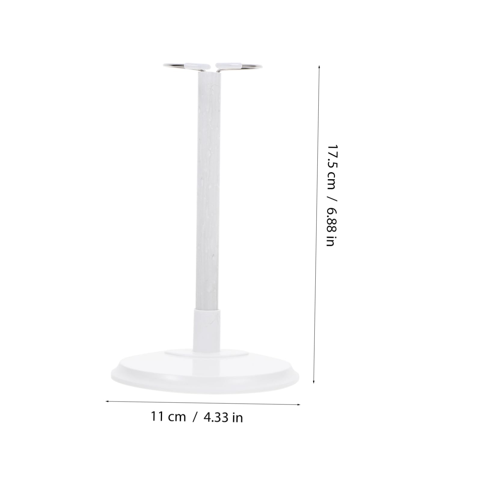 Ciieeo Mini Doll Stand Doll Hooks Support Rack Stable Display Holder for Figures