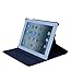 JYtrend Case for Old iPad 2(2011)/iPad 3(2012)/ iPad 4(2012), Rotating Stand Smart Case Cover Magnetic Auto Wake Up/Sleep for A1395 A1396 A1397 A1403 A1416 A1430 A1458 A1459 A1460 (Navy Blue)