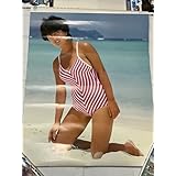河合奈保子 カレンダー 1985年 B2サイズ 水着 当時物 アイドル レトロ ポスター