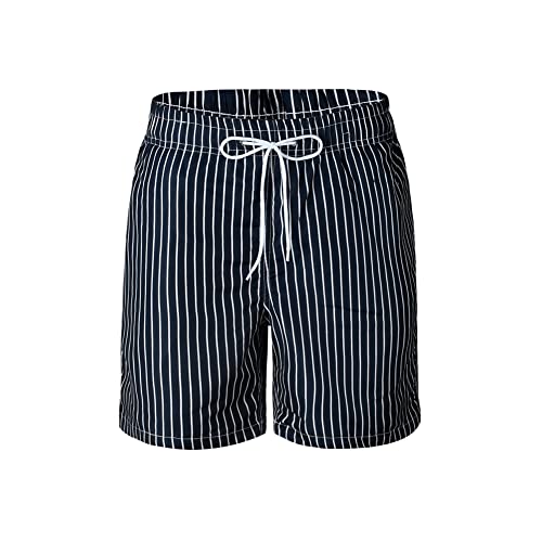 Mywu Mens Swim Trunks 5 Inch Beach Shorts with Mesh Lining Funny Swimming Bathing Suits Quick Dry Swimwear3