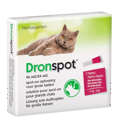 Herbagarten, 2 pipet, per gatti grandi fino a 8 kg