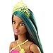Barbie Dreamtopia Princess Doll, 12-Inch, Brunette with Blue Hairstreak Wearing Rainbow Skirt and Tiara, for 3 to 7 Year Olds​