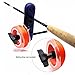 ZDETGU Fishing Line Spooler Portable Adjustable Reel Spooling Tool Compatible with Multiple Rod Sizes Compact Lightweight Design for Easy Transport Secure Spring Mechanism for Tension Control