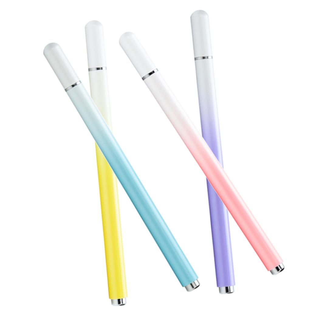 DOITOOL 3 Series Lápiz Stylus Punta Flexible Tapa Magnética Pantallas Táctiles De Teléfonos Tablets Compatible con Dispositivos Móviles Escritura Dibujo Digital 4 Piezas X 3