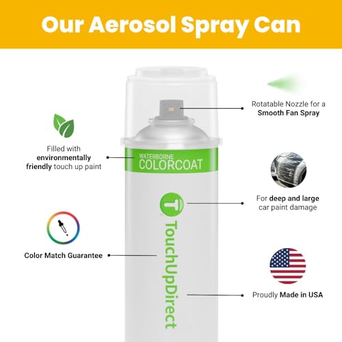 Touchupdirect 85997-A-ES Lc9A/0Q Pure White Compatible With Volkswagen Exact Match Touch Up Paint Aerosol thumb #1