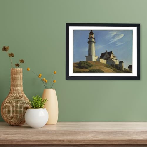 Affiche Phare à deux lumières d'Edward Hopper pour salon moderne - 3