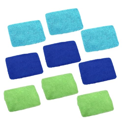 Garneck 9pcs Windshield Cleaning Cloth Windshield Cleaner Car Window Cleaner Tool Windscreen Windshield Wiper Car Cleaning Accessories Dust Cloths Cloth Cover