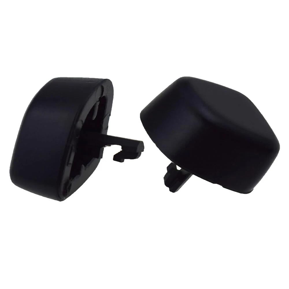Pair Black Seat Headrest Adjust Switch Button Cover Left & Right Side fit for Mercedes Benz A B C E ML GL GLE GLK CLS W204 W212 W207 W166 X204 W218 W172 W246 2007-2019 Replacement 2PCS