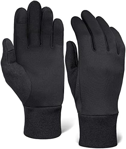Running Glove Liners - Thermal Winter Gloves for Men & Women - Ski Glove Liners - Men's Winter Gloves for Cold Weather