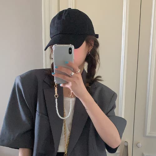 Coque transparente iPhone 7 Plus avec bracelet perle pour sorties mains libres - 3
