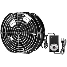172mm DC 17251 Axial Ventilation Fan 3500RPM - High-Speed Dual Ball Bearing Ventilator with Adjustable Speed for Arcade Systems, Server, Generator Box and DIY Exhaust Projects