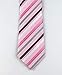 Hot Pink Striped Neckties Silk For Men Boy Suit Fitness Dating Fashion Prom Ties 07