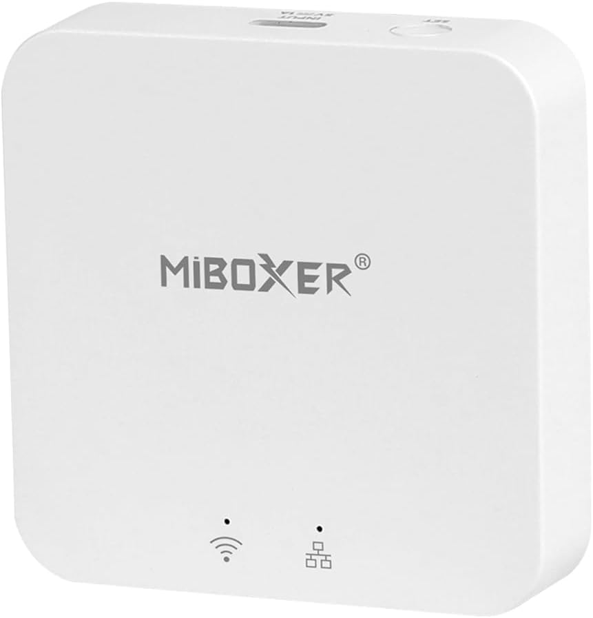 LGIDTECH ZB-Box3 Zigbee 3.0 Gateway for Smartphone APP MiBoxer Good Management Our Zigbee LED Mild Bulb and LED Strip Mild Controllers.Suitable with Alexa,Google House Assistant Voice Management