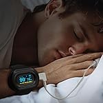 Wearable Pulse Monitor, Bluetooth Heart Rate Oximeter Tracks Continuous Spo2 & Heart Rate every second, 16 hrs Battery Life,78 hrs Built-in Memory, Rechargeable Pulse Oximeter with Free APP - Image 2