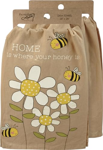Primitives-by-Kathy-Decorative-Kitchen-Towel-Home-is-Where-Your-Honey-is Primitives by Kathy Decorative Kitchen Towel Home is Where Your Honey is