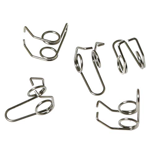 ToToT 5pcs Trumpet/Cornet/Flugelhorn Mouthpipe Water Key Spring Trumpet accessories with Cork Mat - Thumbnail 3