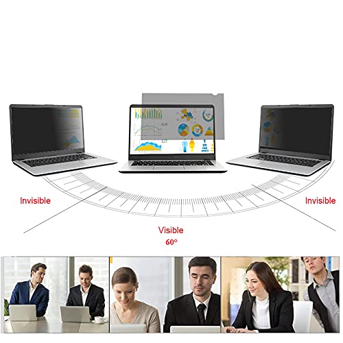 14 inch - Privacy Guard Filter Screen, Avoids Visual Hacking, Anti-Scratch, Anti-Glare, UV & IR Rejection and Anti Blue Light for Eyes Protection. (16:9 Aspect Ratio) 310 * 174mm Size.