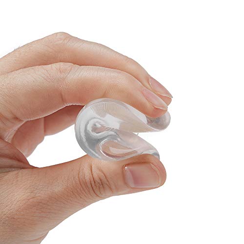 Neptten Door Stopper Wall Protector. 6 Pack. Refrigerator Door, Knobs Protective Guard. Reusable Clear Silicone Door Knob Protector. Door Knob Wall Shield. Self Adhesive Door Bumper. Rubber Door Stop #TOP1