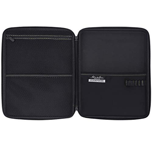 Image of Rite in the Rain Weatherproof Clampdesk, 14 inch x 10.625 inch, Black with Writing Surface, Storage Inside (No. 296)