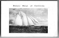 Historic Ships of California 0944871046 Book Cover