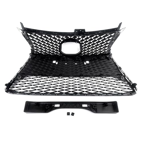 Couvercle d'évent capot pour Lexus IS 2014-2016 en noir brillant - 4