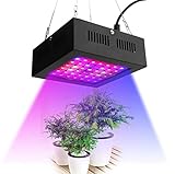 √ Más brillante, no daña las plantas y los ojos: las bombillas LED de crecimiento son muy brillantes, pero no ciegas, nunca dañan los ojos y las plantas, tienen una amplia gama de iluminación, la luz es completamente absorbida por las plantas.