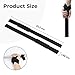 Gym Lifting Straps, Wrist Straps for Weightlifting, Workout, Powerlifting and Strength Training, Cushioned Wrist Padded Cotton Lifting Straps, Extra Wrist Support for Men and Women