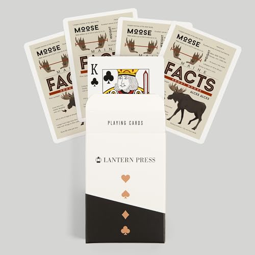 Lantern Press Maine Naipes de Póker 52 Cartas miniatura 6