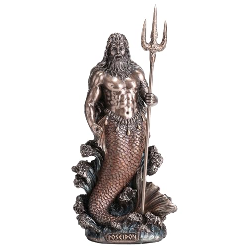 Estatua Poseidón diseño Veronese 18 cm miniatura 1