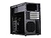 Silverstone Tek Micro-ATX Mini-DTX, Mini-ITX Mid Tower Computer Case with Aluminum Front Panel and Steel Body TJ08B-E - Black