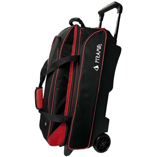 Sac de bowling à 3 roulettes Pyramid Prime avec compartiment à chaussures extra large