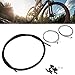 oceanside Bicycle Shift Cable Housing Kit, Universial Bike Shift Wire Tube Set for Mountain Road Bike