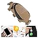 Restokki Outdoor Backpack Shoulder Strap Pouch Attachment Bag Wide Applications Hikers Canvas Nylon (Khaki)