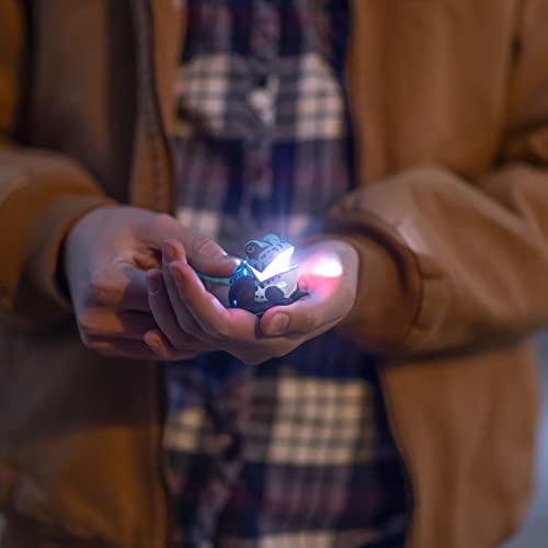 Big Discoveries LifeLight Animal Carabiner Flashlight – Fun Mini Animal Keychain Flash Lights for Kids, Adults, Nurses, Camping