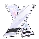 Anoowkoa Custodia Cover per Google Pixel 7, Ultra Sottile Morbido TPU Trasparente Silicone Antiurto Protettiva Case Custodia con Assorbimento degli Urti e Anti-Graffio (Trasparente)