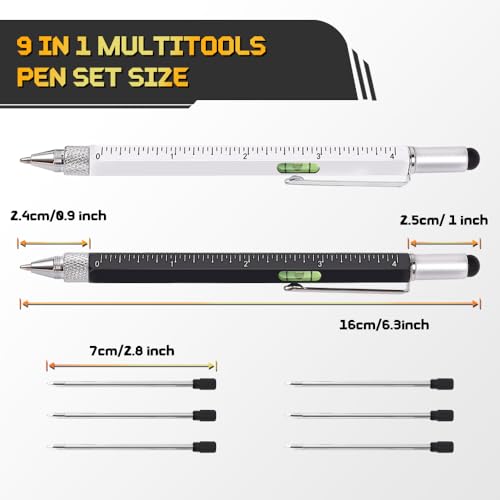 Stocking Stuffers 9-in-1 Metal Pen