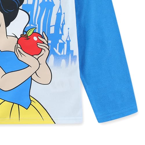 Image of Disney Lilo and Stitch Frozen Minnie Mouse Princess Girls Long Sleeve Shirt and Pants Set for Infant to Big Kids