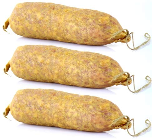 Saucisson Lorrain - Saucissons Fumés vendus par lot de 3 - Spécialité Charcutière Française à découvrir