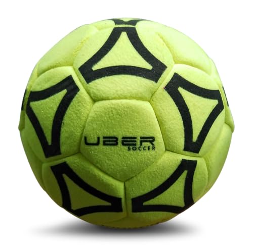 Rugged Soccer Indoor Felt Ball (Yellow, Size 4)