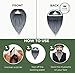 Mustaches Self Adhesive Fake Beard, Novelty, Philosopher False Facial Hair, Costume Accessory for Adults, Salt and Pepper Color
