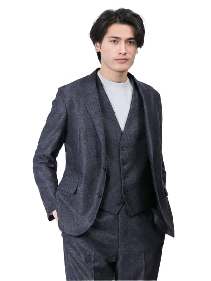 Amazon.co.jp: [タカキュー] ブレザー TechLinen スリムフィット