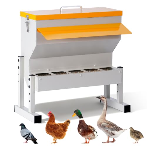 16L Metal Chicken & Duck Feeder