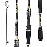 Sougayilang Fishing Rods,Sensitive Baitcasting Rod & Spinning Rods,Durable, Lightweight Twin-Tip or...