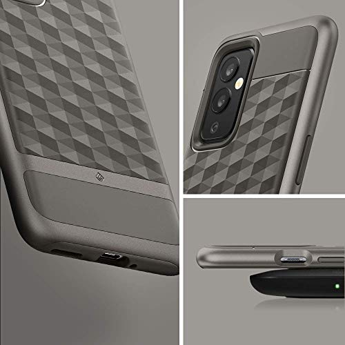 Image of CASEOLOGY by Spigen Parallax for OnePlus OnePlus 9 5G Case, OnePlus 9 5G Back Cover - TPU + Poly Carbonate｜Ash Gray