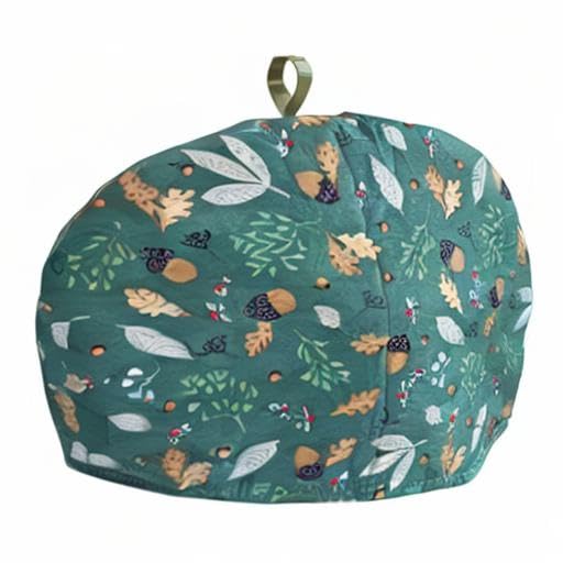 Image of Vintage Tea Cozies, Nature Cotton Tea Pot Warmer, Teapot Dust Proof Insulated Covers Tea Kettle Quilt for Kitchen Home Table Hotel Tea Party Restaurant