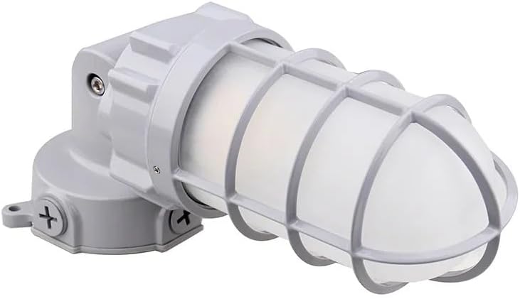 LED Jelly Jar Light Indoor Outdoor Vapor Tight Fixture