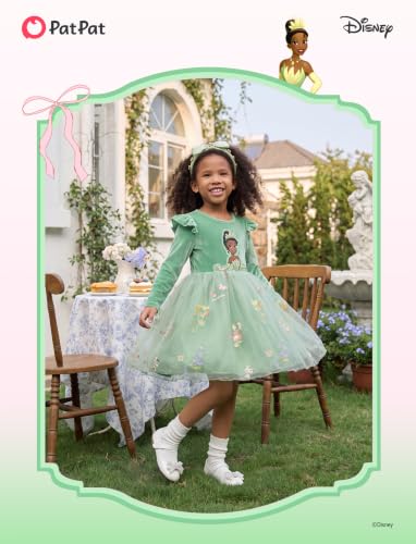 Image of Disney Girls' Tulle Tutu Dress Birthday Party Outfit Baby /Toddler