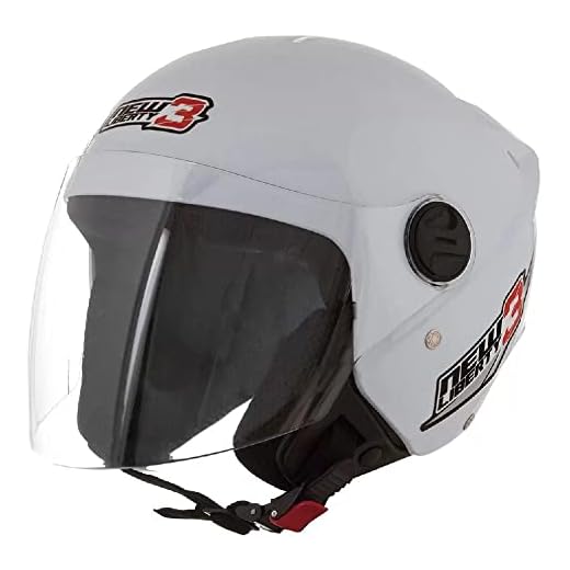 CAPACETE ABERTO PRO TORK NEW LIBERTY 3 SOLID BRANCO TAM. 60